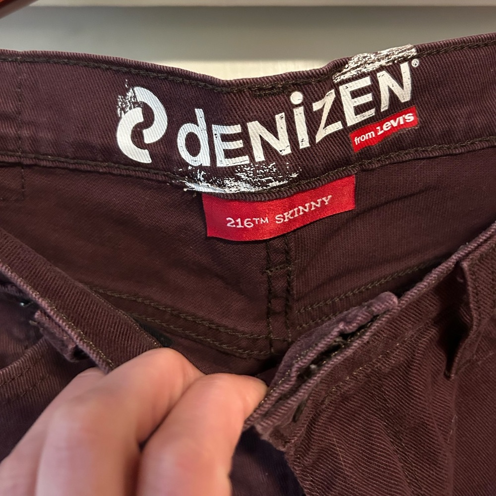Denizen Levi’s 216 skinny marron jeans